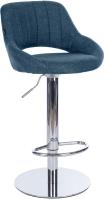 Barhocker HD Milet C Stoff blau