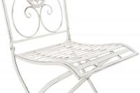 2er Set Stühle Sibell antik weiß 