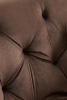 Esszimmerstuhl Antigo Samt braun 