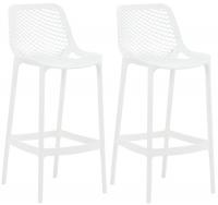 2er Set Barhocker Air  weiß