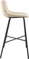Barhocker Altona Stoff creme 