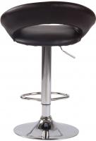 2er Set Barhocker Olinda Kunstleder chrom braun 
