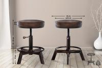 2er Set Hocker Destin bronze 