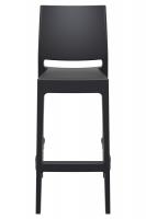 2er Set Barhocker Maya schwarz 