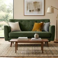 Sofa Kioni Cord grün 