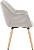 Esszimmerstuhl Milford Cord creme 
