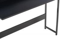 Schreibtisch Widnes schwarz/schwarz 