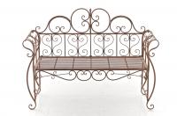 Gartenbank Minna antik braun Gartenbank Minna antik braun