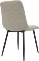 Esszimmerstuhl Antibes Stoff Teddy taupe 