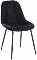 Stuhl Tom Stoff schwarz 