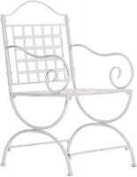 Gartenmöbel-Set Viro mit 2 Stühlen antik weiß 