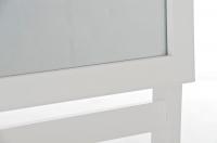 Standspiegel Yolanda eckig weiß 