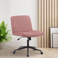 Bürostuhl Kingman Samt pink