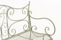 Gartenbank Tara antik-grün 