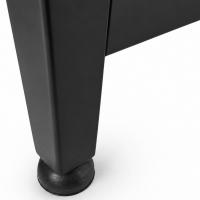 Waschmaschinenregal Torbay schwarz 