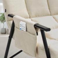 Schaukelstuhl Cathy Stoff creme 