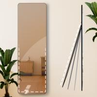 Spiegel Gurnee 160x50 cm schwarz-matt 