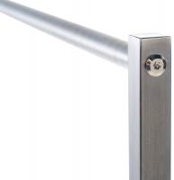 Kleiderständer Lara 150x38x120 edelstahl 