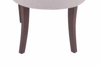2er Set Esszimmerstuhl Aberdeen Stoff antik grau 