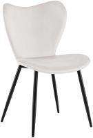 Esszimmerstuhl Maika Samt grau 