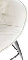 2er Set Barhocker Gibson 76 Samt creme 
