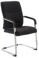 2er Set Freischwinger XXL Anubis Stoff schwarz 