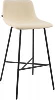Barhocker Altona Stoff creme 