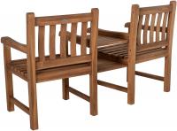 Teakbank Briony mit Tisch teak 