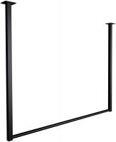 Kleiderstange Fenton 100x80 cm schwarz