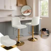 Barhocker Hover Samt G creme 