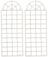 2er Set Rankgitter Viva antik-creme