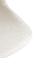 2er Set Barhocker Loft Kunstleder creme 