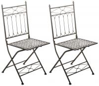 2er Set Klappstuhl Asina bronze