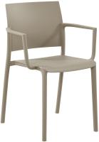 Stuhl Valtor taupe
