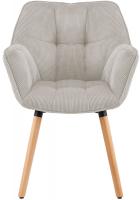 Esszimmerstuhl Milford Cord creme 