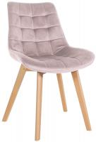 Stuhl Brook Samt pink