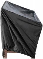 Abdeckhaube für 120cm Gartenbank schwarz 