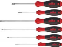 Schraubendrehersatz 302 ZK6 SO 6-tlg.Schlitz/PZD Mehrkomponentengriffen