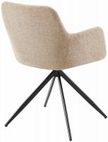 Esszimmerstuhl Olema Stoff taupe 