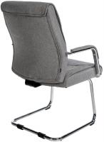 2er Set Besucherstuhl Sievert Stoff hellgrau 