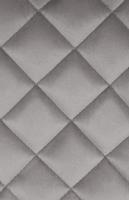 2er Set Barhocker Kasson Samt  grau 