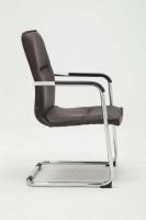 2er Set Besucherstuhl Seattle braun 