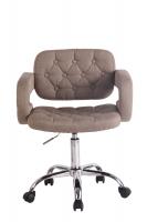 Arbeitshocker Dublin Stoff taupe 