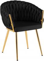 Esszimmerstuhl Molise gold schwarz