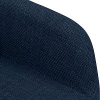 Barhocker Ando Stoff blau Barhocker Ando Stoff blau