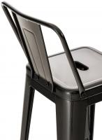 4er Set Barhocker Mason schwarz 