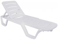 4er Set Sonnenliege Bahama weiß 4er Set Sonnenliege Bahama weiß