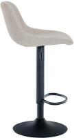 2er Set Barhocker Loft Stoff creme 