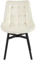 Stuhl Colby Samt creme 
