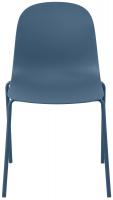 4er Set Stuhl Hardin blau 